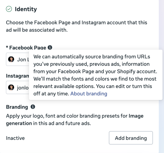 Meta Ads Branding